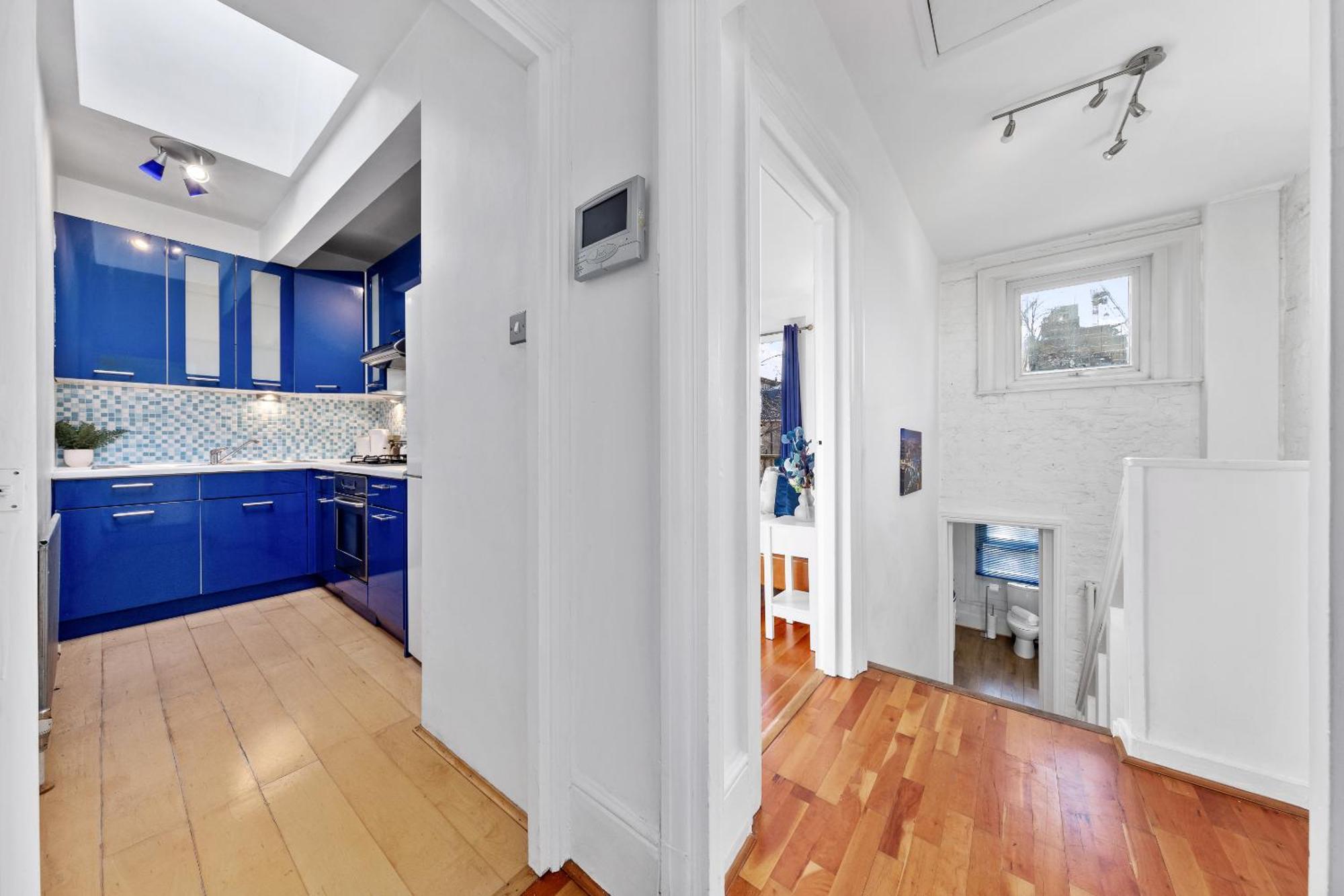 Balcony Blue Theme 1 Bedroom Central London Luxury Flat Near Hyde Park! Accommodates Up To 6! Double Sofa Bed And Next To Station! Dış mekan fotoğraf
